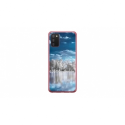 Husa personalizata tip carcasa HQPrint pentru Samsung Galaxy A03S, model Nice View 9, multicolor, S1D1M0221