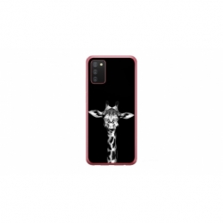 Husa personalizata tip carcasa HQPrint pentru Samsung Galaxy A03S, model Giraffe 3, multicolor, S1D1M0222