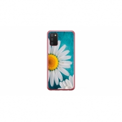 Husa personalizata tip carcasa HQPrint pentru Samsung Galaxy A03S, model Petunia 1, multicolor, S1D1M0235