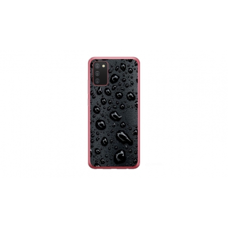 Husa personalizata tip carcasa HQPrint pentru Samsung Galaxy A03S, model Rain, multicolor, S1D1M0244
