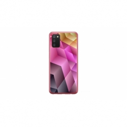Husa personalizata tip carcasa HQPrint pentru Samsung Galaxy A03S, model Colorful 1, multicolor, S1D1M0273
