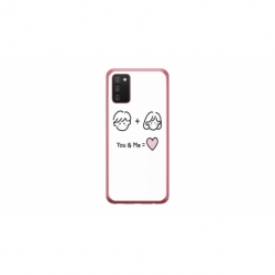 Husa personalizata tip carcasa HQPrint pentru Samsung Galaxy A03S, model You and Me, multicolor, S1D1M0274