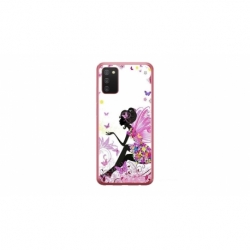 Husa personalizata tip carcasa HQPrint pentru Samsung Galaxy A03S, model Fairy, multicolor, S1D1M0276