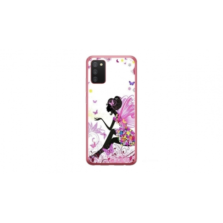 Husa personalizata tip carcasa HQPrint pentru Samsung Galaxy A03S, model Fairy, multicolor, S1D1M0276