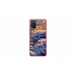 Husa personalizata tip carcasa HQPrint pentru Samsung Galaxy A03S, model Beautiful Sky, multicolor, S1D1M0277