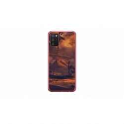 Husa personalizata tip carcasa HQPrint pentru Samsung Galaxy A03S, model Anubis, multicolor, S1D1M0281