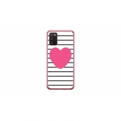 Husa personalizata tip carcasa HQPrint pentru Samsung Galaxy A03S, model Heart, multicolor, S1D1M0291