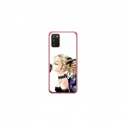 Husa personalizata tip carcasa HQPrint pentru Samsung Galaxy A03S, model Butterfly Fairy, multicolor, S1D1M0294