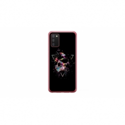 Husa personalizata tip carcasa HQPrint pentru Samsung Galaxy A03S, model Colorful 5, multicolor, S1D1M0302