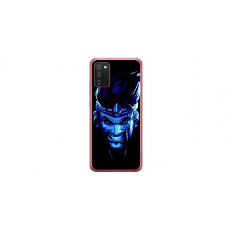 Husa personalizata tip carcasa HQPrint pentru Samsung Galaxy A03S, model Blue King, multicolor, S1D1M0305