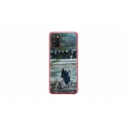 Husa personalizata tip carcasa HQPrint pentru Samsung Galaxy A03S, model Brave, multicolor, S1D1M0310