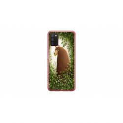 Husa personalizata tip carcasa HQPrint pentru Samsung Galaxy A03S, model Bear, multicolor, S1D1M0312