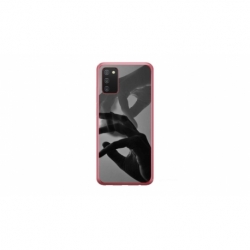 Husa personalizata tip carcasa HQPrint pentru Samsung Galaxy A03S, model Hand Reach, multicolor, S1D1M0318