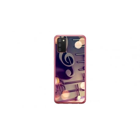 Husa personalizata tip carcasa HQPrint pentru Samsung Galaxy A03S, model Notes, multicolor, S1D1M0328