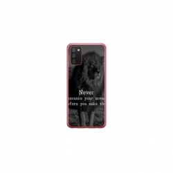 Husa personalizata tip carcasa HQPrint pentru Samsung Galaxy A03S, model Quote 2, multicolor, S1D1M0330
