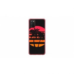 Husa personalizata tip carcasa HQPrint pentru Samsung Galaxy A03S, model Beach View 3, multicolor, S1D1M0337