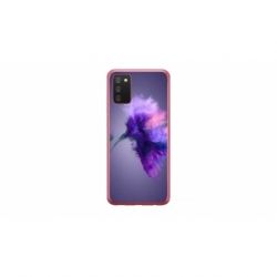 Husa personalizata tip carcasa HQPrint pentru Samsung Galaxy A03S, model Flowers 19, multicolor, S1D1M0340