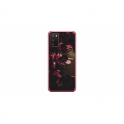 Husa personalizata tip carcasa HQPrint pentru Samsung Galaxy A03S, model Flowers 20, multicolor, S1D1M0344