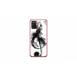 Husa personalizata tip carcasa HQPrint pentru Samsung Galaxy A03S, model Song Notes, multicolor, S1D1M0357