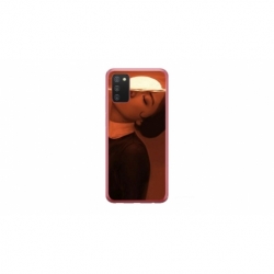 Husa personalizata tip carcasa HQPrint pentru Samsung Galaxy A03S, model Sun Girl, multicolor, S1D1M0359