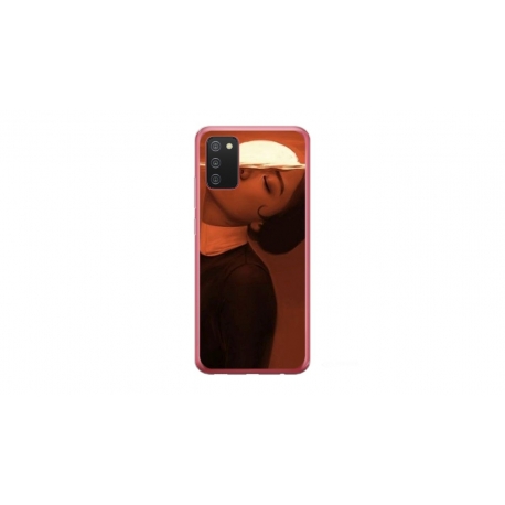 Husa personalizata tip carcasa HQPrint pentru Samsung Galaxy A03S, model Sun Girl, multicolor, S1D1M0359
