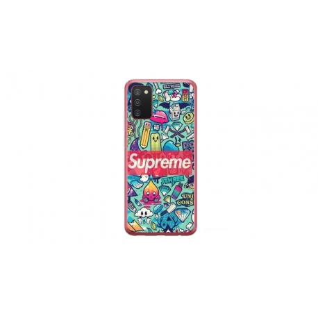 Husa personalizata tip carcasa HQPrint pentru Samsung Galaxy A03S, model Supreme, multicolor, S1D1M0360