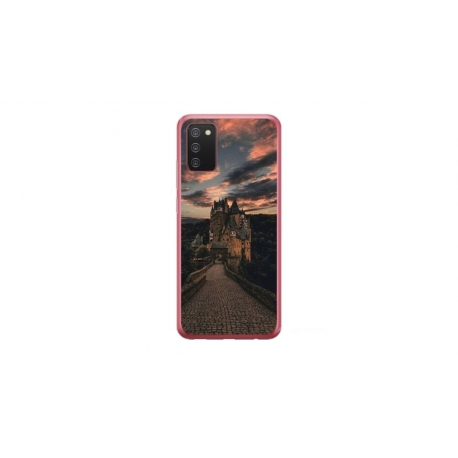 Husa personalizata tip carcasa HQPrint pentru Samsung Galaxy A03S, model Nice View 14, multicolor, S1D1M0361