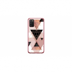 Husa personalizata tip carcasa HQPrint pentru Samsung Galaxy A03S, model Abstract 5, multicolor, S1D1M0368