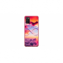 Husa personalizata tip carcasa HQPrint pentru Samsung Galaxy A03S, model Bright Infinity, multicolor, S1D1M0377