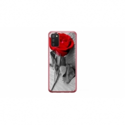 Husa personalizata tip carcasa HQPrint pentru Samsung Galaxy A03S, model Rose, multicolor, S1D1M0384