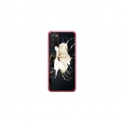 Husa personalizata tip carcasa HQPrint pentru Samsung Galaxy A03S, model Jasmine, multicolor, S1D1M0389