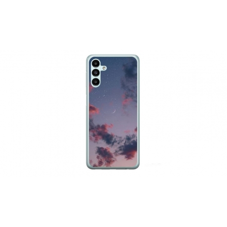 Husa personalizata tip carcasa HQPrint pentru Samsung Galaxy A04S, model Moody Sky, multicolor, S1D1M0146