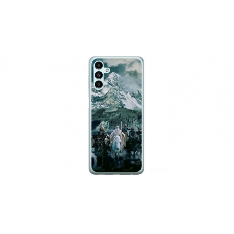 Husa personalizata tip carcasa HQPrint pentru Samsung Galaxy A04S, model Lord of the Rings 1, multicolor, S1D1M0189