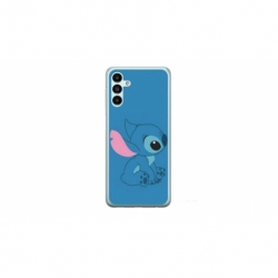 Husa personalizata tip carcasa HQPrint pentru Samsung Galaxy A04S, model Blue Stich, multicolor, S1D1M0192