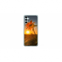 Husa personalizata tip carcasa HQPrint pentru Samsung Galaxy A04S, model Sunflower 2, multicolor, S1D1M0194