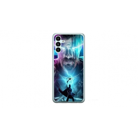 Husa personalizata tip carcasa HQPrint pentru Samsung Galaxy A04S, model Thor 1, multicolor, S1D1M0201