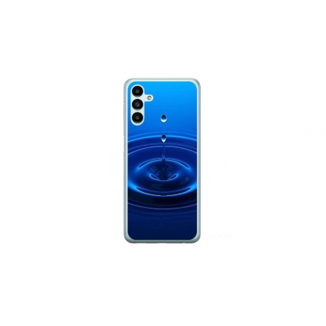 Husa personalizata tip carcasa HQPrint pentru Samsung Galaxy A04S, model Picatura, multicolor, S1D1M0240
