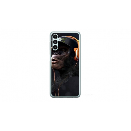 Husa personalizata tip carcasa HQPrint pentru Samsung Galaxy A05s, model Monkey, multicolor, S1D1M0319