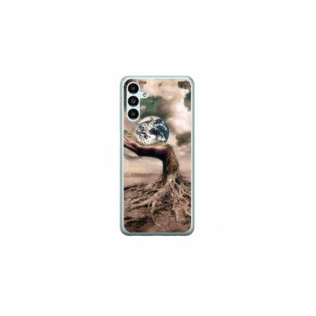Husa personalizata tip carcasa HQPrint pentru Samsung Galaxy A05s, model Abstract 4, multicolor, S1D1M0339