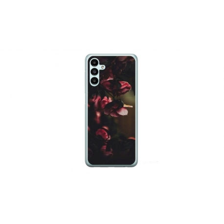 Husa personalizata tip carcasa HQPrint pentru Samsung Galaxy A05s, model Flowers 20, multicolor, S1D1M0344