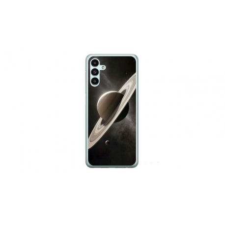 Husa personalizata tip carcasa HQPrint pentru Samsung Galaxy A05s, model Planet 2, multicolor, S1D1M0348