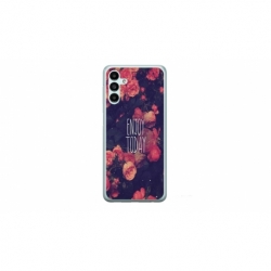 Husa personalizata tip carcasa HQPrint pentru Samsung Galaxy A14, model Enjoy Today, multicolor, S1D1M0037