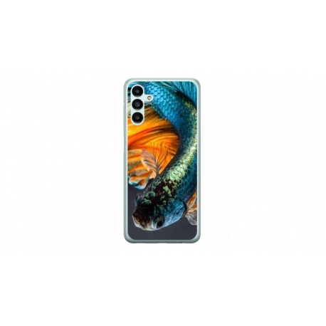 Husa personalizata tip carcasa HQPrint pentru Samsung Galaxy A14, model Pesti 1, multicolor, S1D1M0074