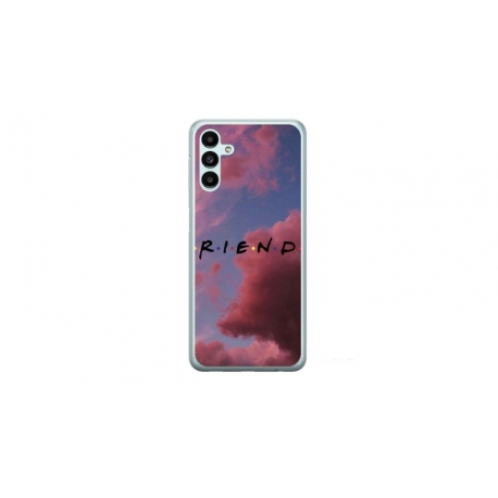 Husa personalizata tip carcasa HQPrint pentru Samsung Galaxy A14, model FRIENDS 2, multicolor, S1D1M0082