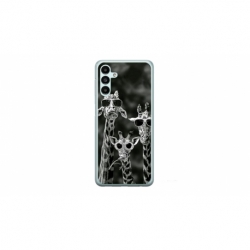Husa personalizata tip carcasa HQPrint pentru Samsung Galaxy A14, model Zebra 1, multicolor, S1D1M0086