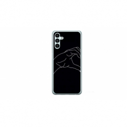 Husa personalizata tip carcasa HQPrint pentru Samsung Galaxy A14, model Forever and Always 1, multicolor, S1D1M0094