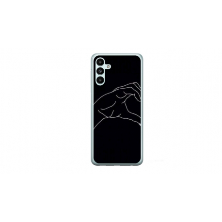Husa personalizata tip carcasa HQPrint pentru Samsung Galaxy A14, model Forever and Always 1, multicolor, S1D1M0094