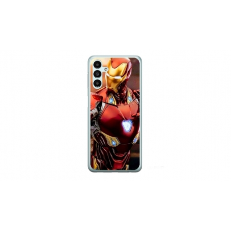 Husa personalizata tip carcasa HQPrint pentru Samsung Galaxy A14, model Iron Man 1, multicolor, S1D1M0102