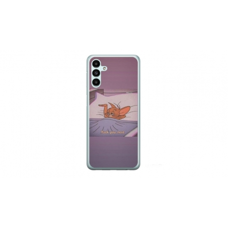 Husa personalizata tip carcasa HQPrint pentru Samsung Galaxy A14, model Jerry 1, multicolor, S1D1M0104