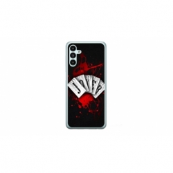 Husa personalizata tip carcasa HQPrint pentru Samsung Galaxy A14, model Joker 1, multicolor, S1D1M0106